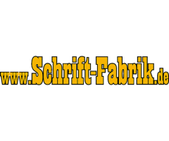 Aufkleber selbst gestalten bei Schrift-Fabrik.de Werbebeschriftung